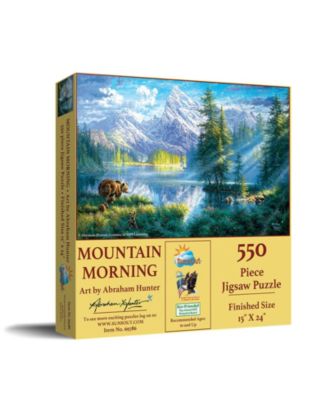 Mountain Morning 550 piece Jigsaw Puzzle for Adults
