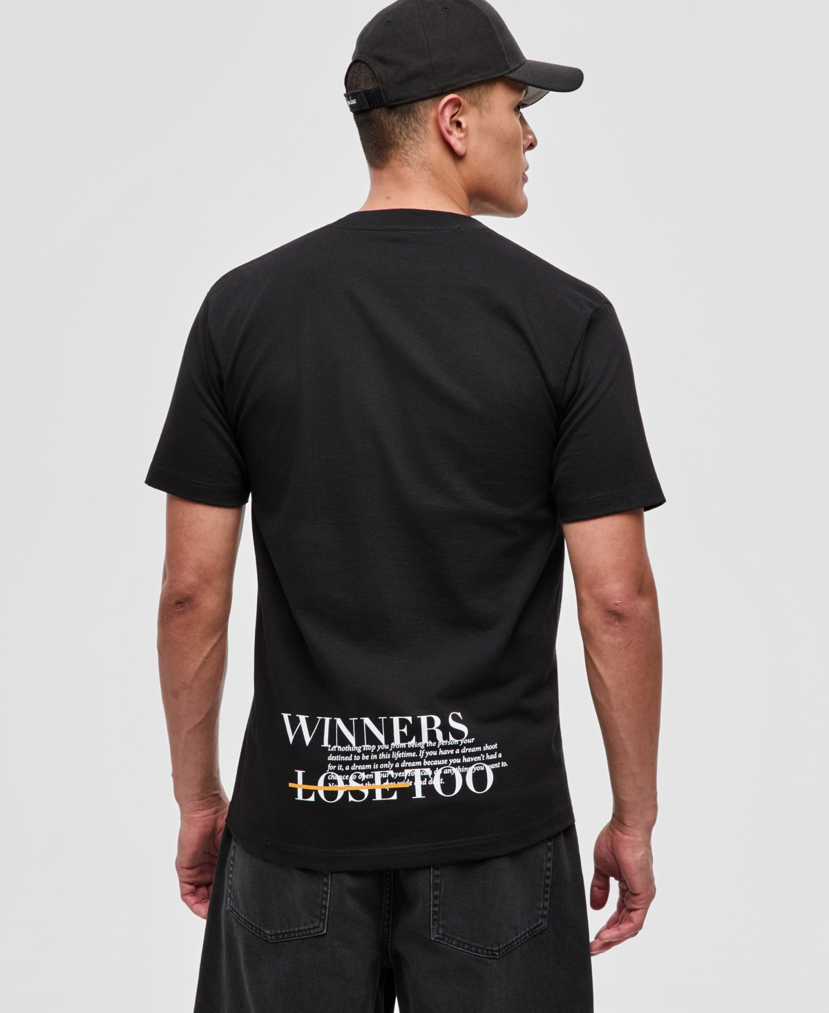 Mode of One Men's Cotton Rule Your World Graphic T-Shirt, Macy's Exclusive