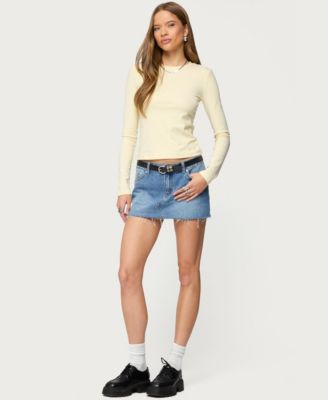 Women's Micah Denim Mini Skirt