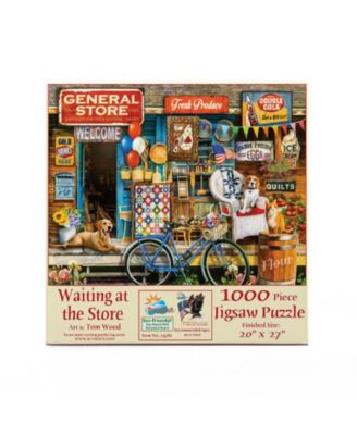 Waiting at the Store 1000 piece Jigsaw Puzzle for Adults