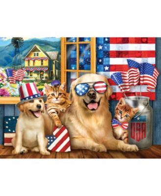 Born in the U.S.A. 300 piece Jigsaw Puzzle for Adults Fourth of July