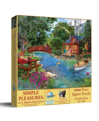 Simple Pleasures 1000 piece Jigsaw Puzzle for Adults  Fathers Day