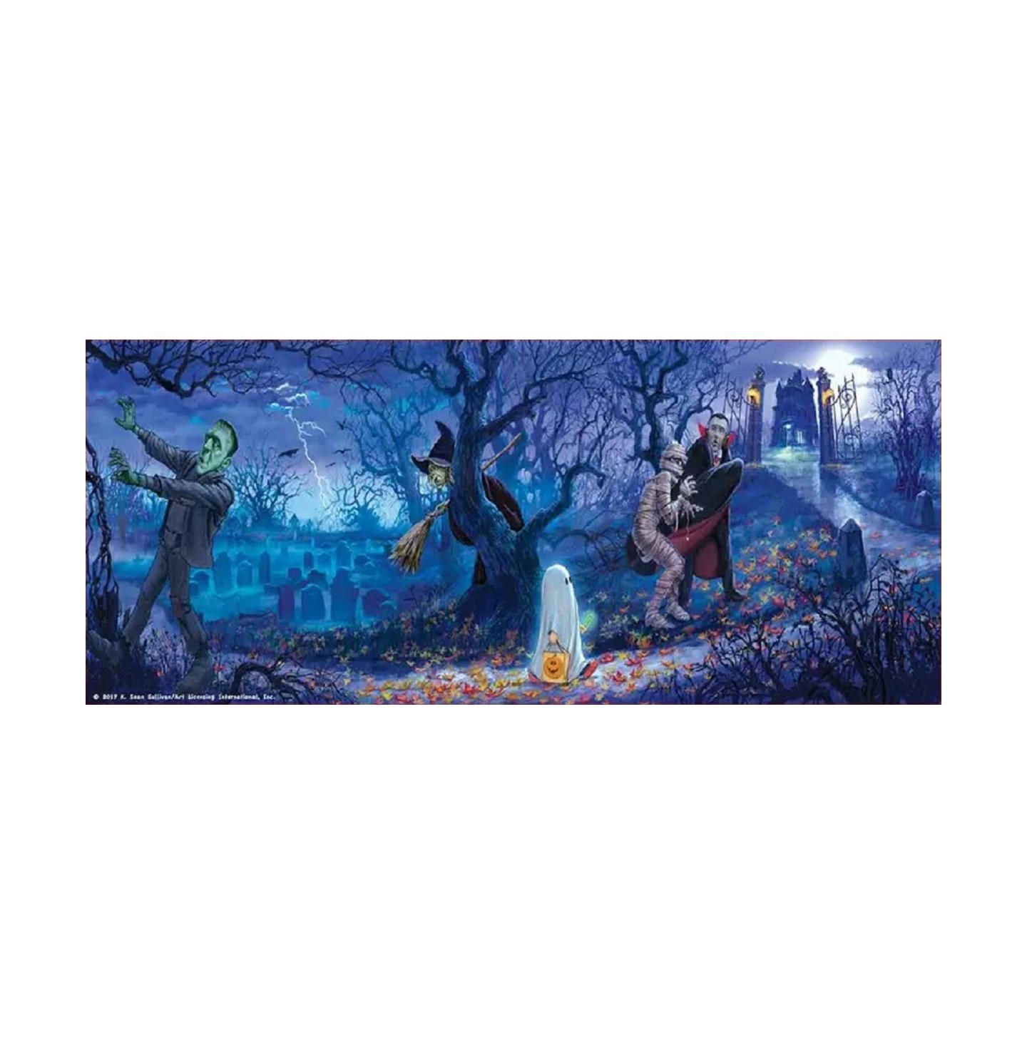Детский пазл SunsOut Halloween Scene 500 Piece Jigsaw Puzzle, от 15 лет — фото 3