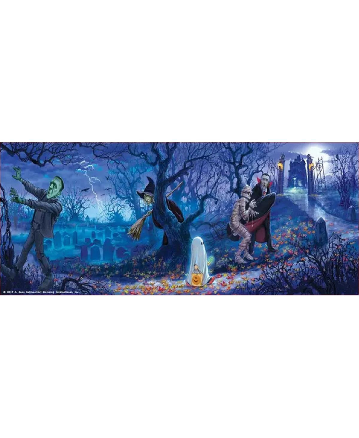 SunsOut Halloween Scene 500 piece Jigsaw Puzzle for Adults Halloween