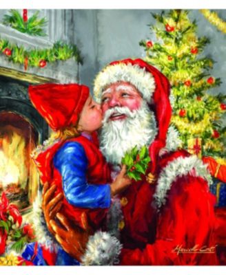 Kissing Santa 500 piece Jigsaw Puzzle for Adults Christmas