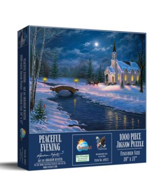 Peaceful Evening 1000 piece Jigsaw Puzzle for Adults Christmas