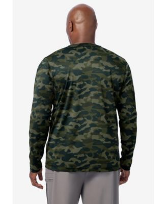 Big & Tall Long-Sleeve Wicking Top