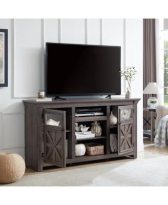 Streamdale Farmhouse TV Stand, Modern Farmhouse Media Console, 60"W x 31"H