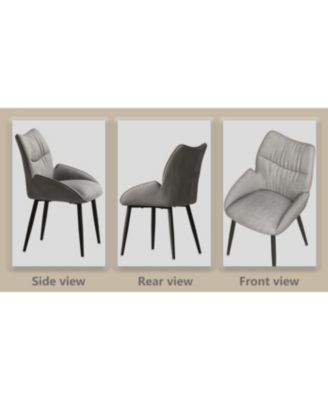 Elegant Velvet Dining Chairs (Set of 2)