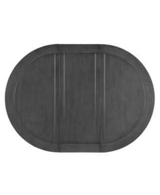 5-Piece Extendable Round Dining Set with Upholstered Chairs