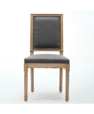 Louis Dining Chairs, Set of 2, Gray