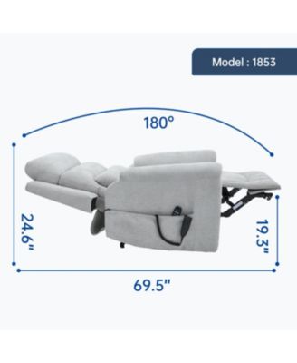 Power Lift Recliner, 350 LBS, Massage & Heat