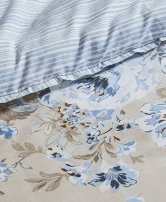 Heather Vintage Floral 7-Pc. Comforter Set, King