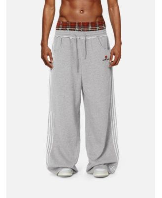 Men's Double Waist Baggy Sweatpants