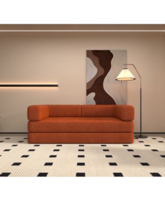  Corduroy Convertible Sleeper Sofa Bed