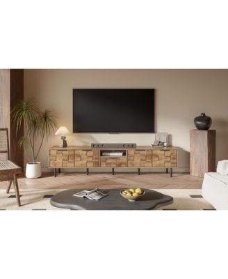 78" TV Stand for 65-85 Inch TV, Entertainment Center with Storage