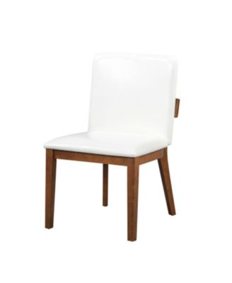 Faux Leather Dining Chairs (Set of 2)