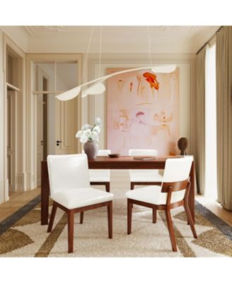 Faux Leather Dining Chairs (Set of 2)