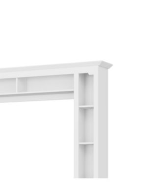 Modern Entertainment Center Wall Unit - 80" TV Stand, Black