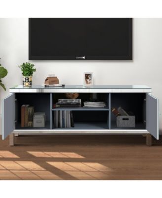 Sparkling Mirrored TV Stand for 65" TVs