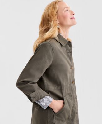 Women's Collared Utility Jacket