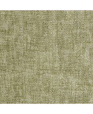 Chenille Swivel Accent Chair - 360 Rotating Barrel, Green