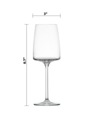 Sensa Crystal White Wine Glasses, Set of 4