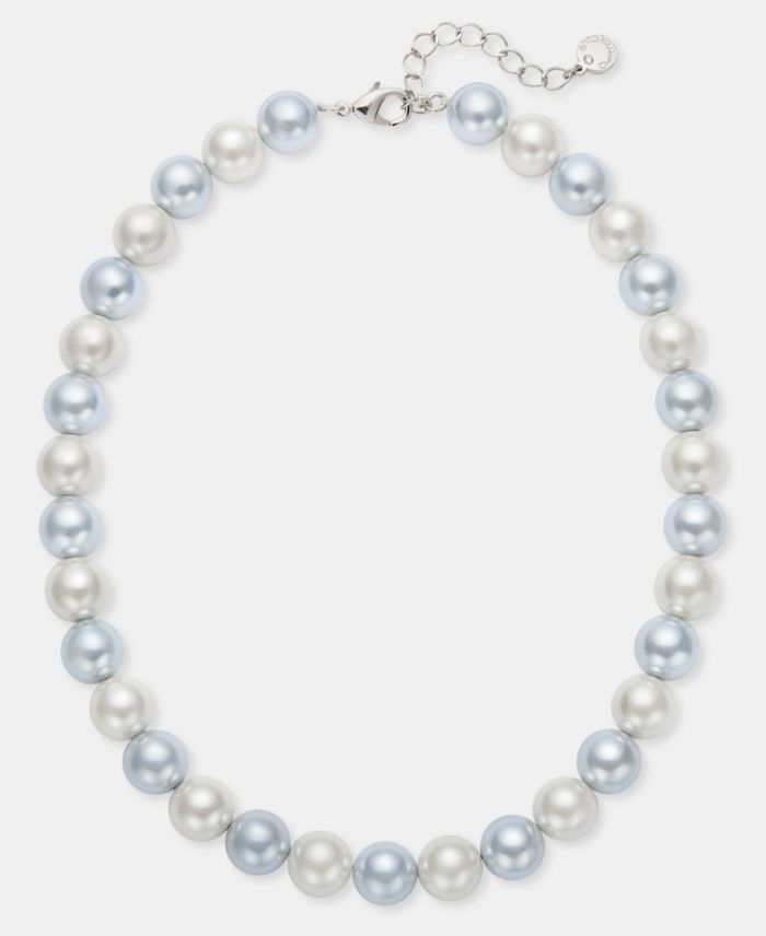 Charter Club Imitation Pearl Collar Necklace, 16" + 2" extender