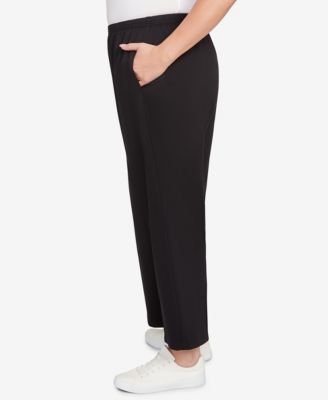 Plus Size Classic French Terry Short Length Pants