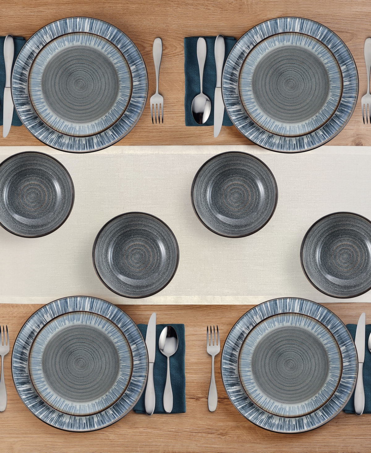 Pfaltzgraff Jamie 12-Pc Dinnerware Set, Service for 4