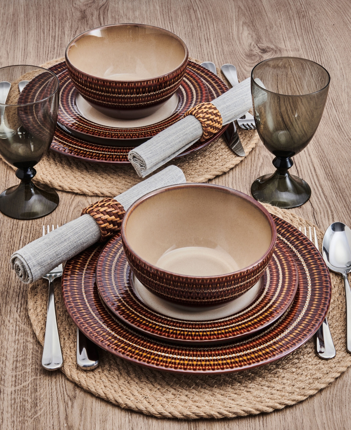 Pfaltzgraff Skylar 12-Pc Dinnerware Set, Service for 4