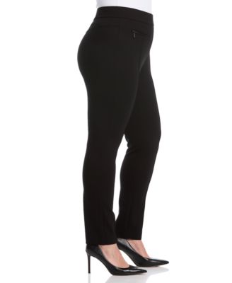 Plus Size Plus Size Ponte Slim Leg Pant