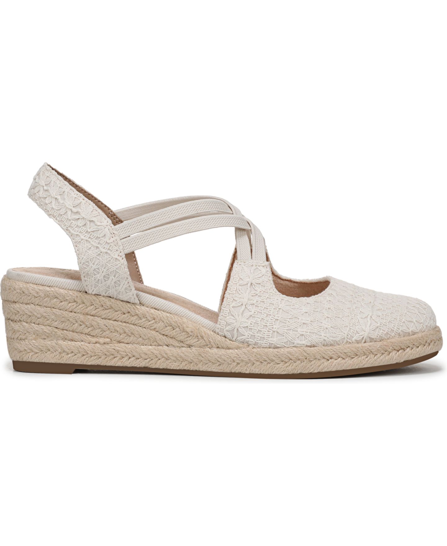 Женские сандалии LifeStride Patience Espadrille, цвет: Бежевый — фото 2