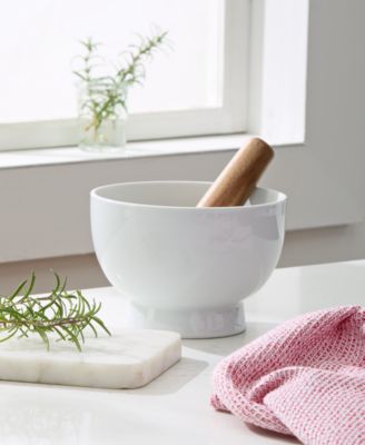 James Ceramic Mortar and Pestle Set