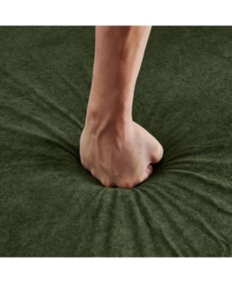 + Sofa Bed + Chenille + Pull-Out w/ Table, LED, USB & Cup Holders