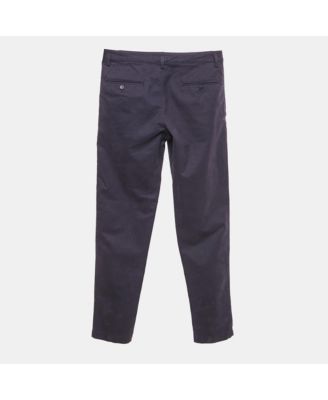 Men's Blue Cotton Patrick Chino Trousers