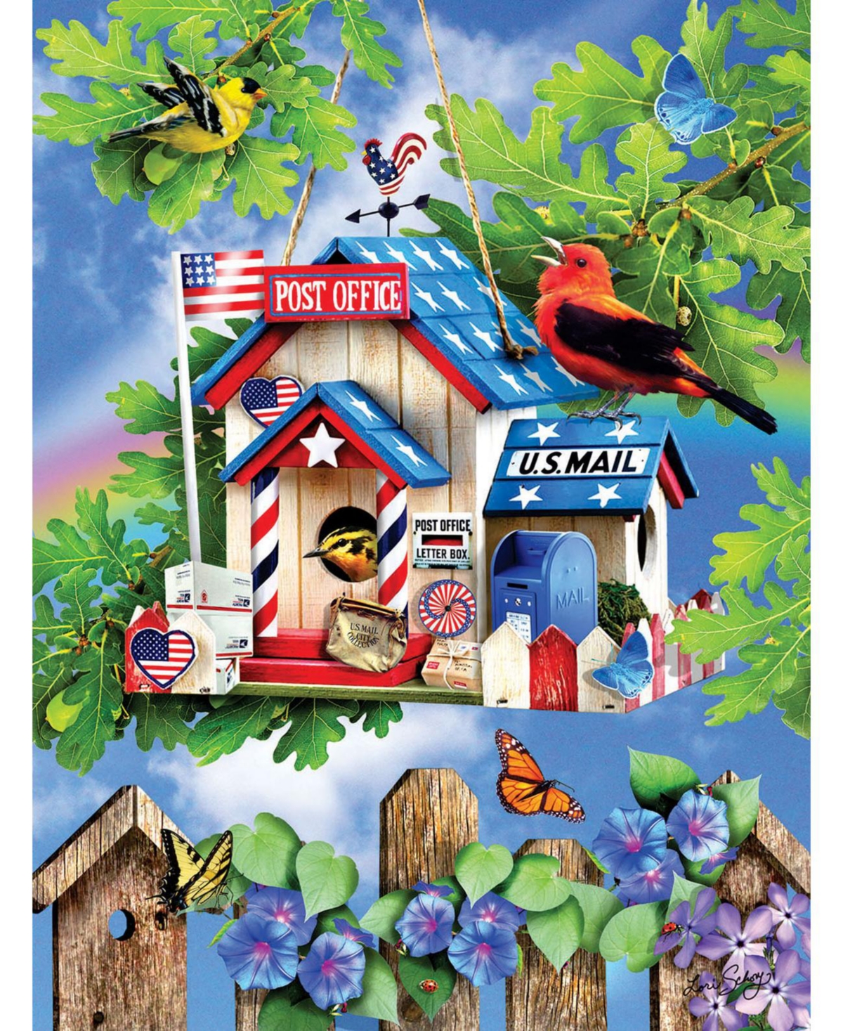 SunsOut Post Office 500 piece Jigsaw Puzzle for Adults