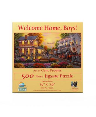 Welcome Home Boys 500 piece Jigsaw Puzzle for Adults