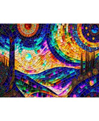 Psychedelic Sunday 1000 piece Jigsaw Puzzle for Adults