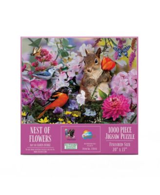 Nest of Flowers 1000 piece Jigsaw Puzzle for Adults