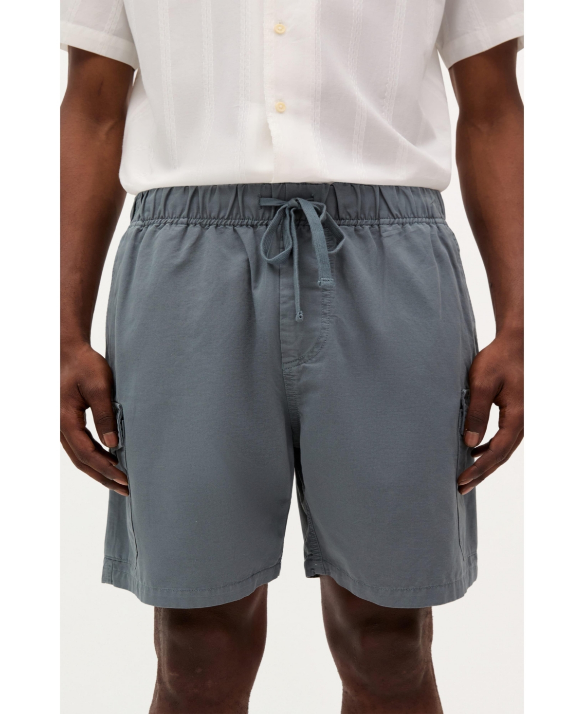 Scalpers Men's Cruz Linen Cargo Shorts