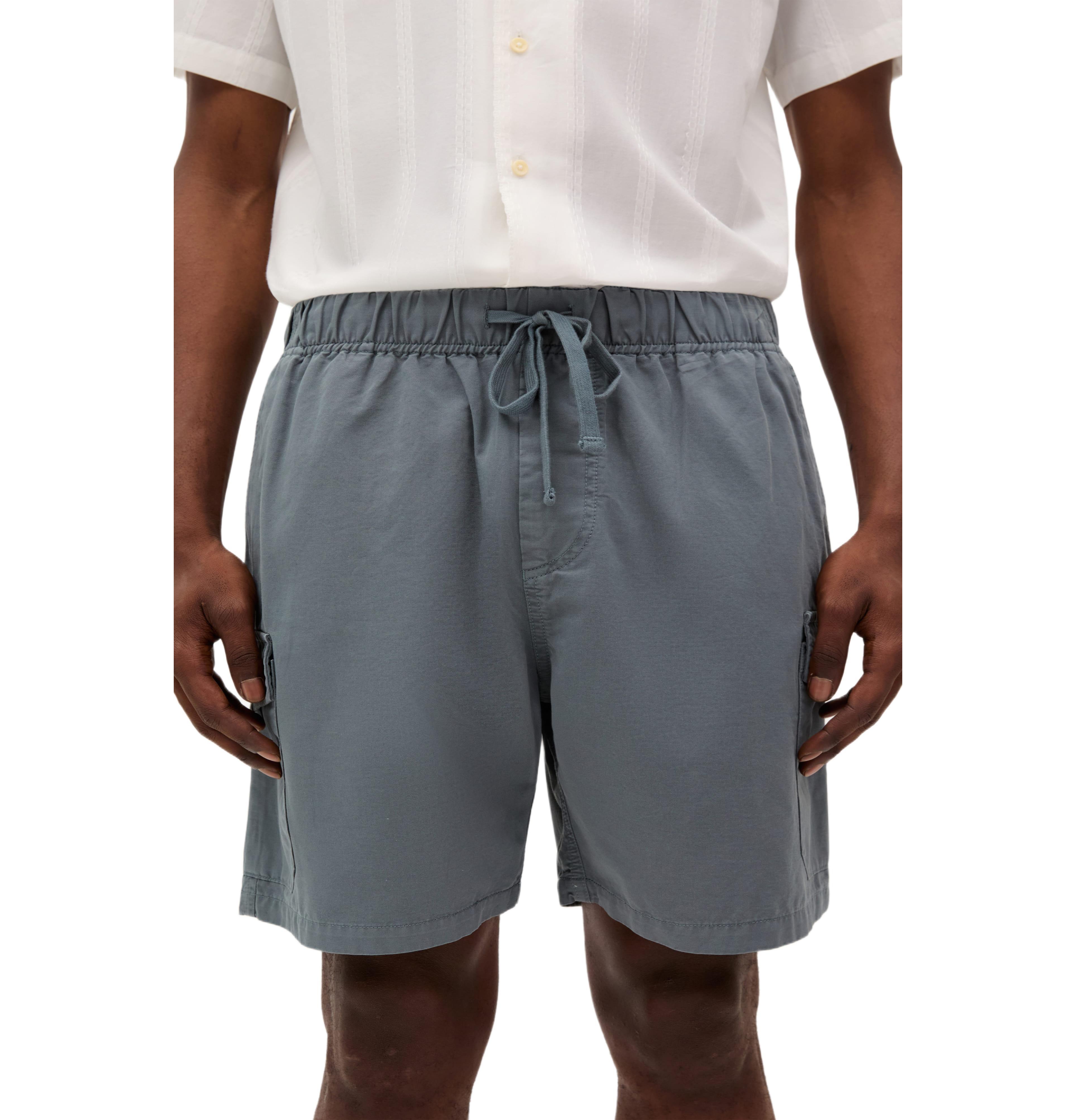 Scalpers Men's Cruz Linen Cargo Shorts