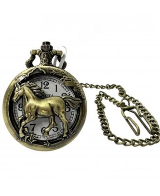 Men's 49006 Vintage Quartz 2 Hand White Dial Watch