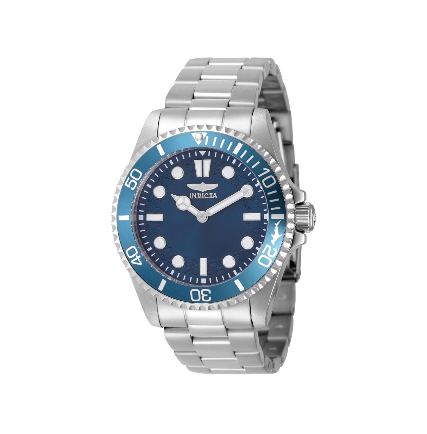Мужские часы Invicta 49694 Pro Diver Quartz PC20S Brass Dial, цвет: Стальной — фото 1