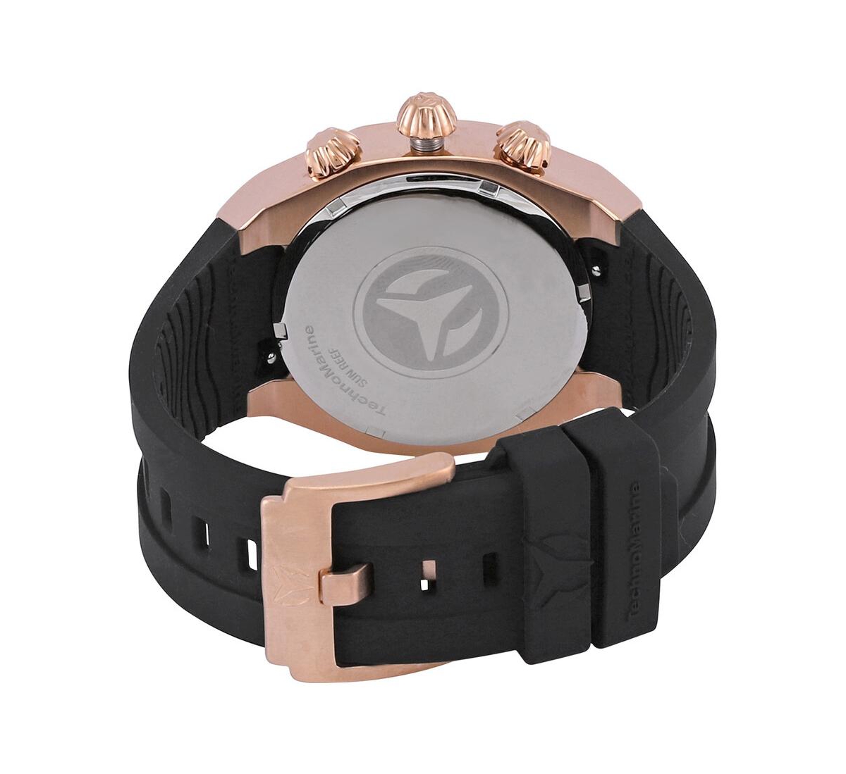 Technomarine Men's Tm-520004 Reef Quartz Chronograph Rose Gold Dial Watch