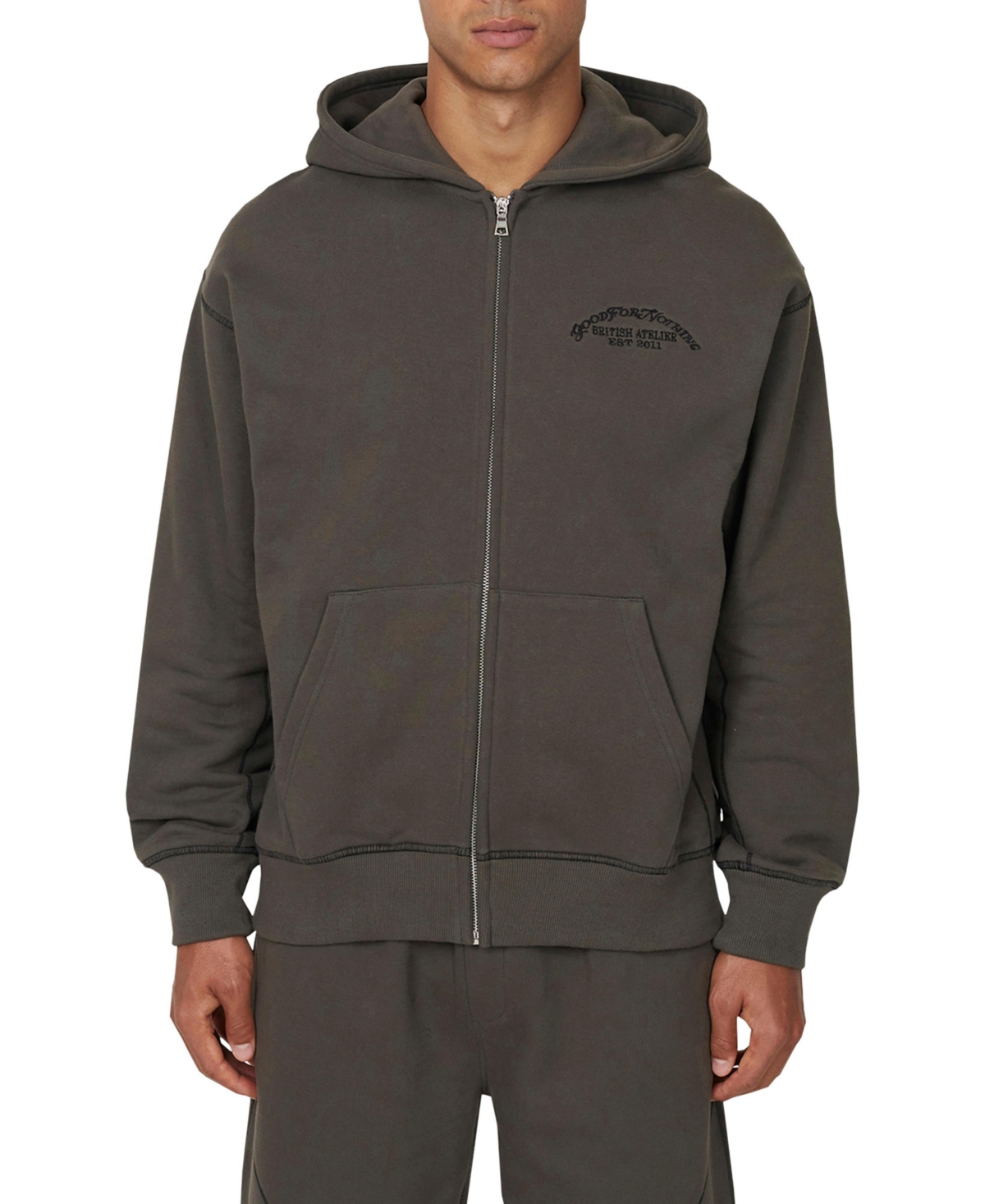 Good For Nothing Women's Coverlock Vintage Zip Hoodie