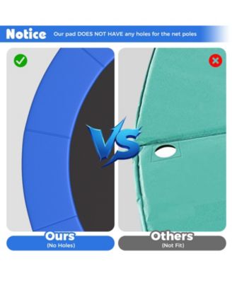 Trampoline Replacement Safety Pad Waterproof PVC Foam Spring Cover For Inner Net