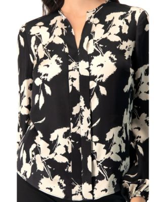 Women's Double front Placket Satin Shirt