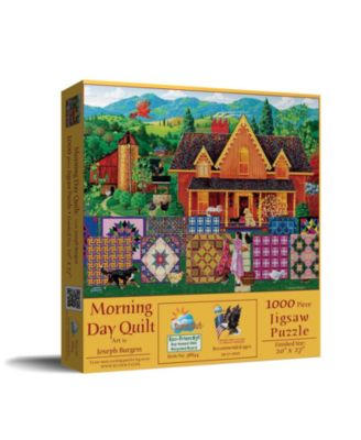 Morning Day Quilt 1000 piece Jigsaw Puzzle for Adults Mothers Day