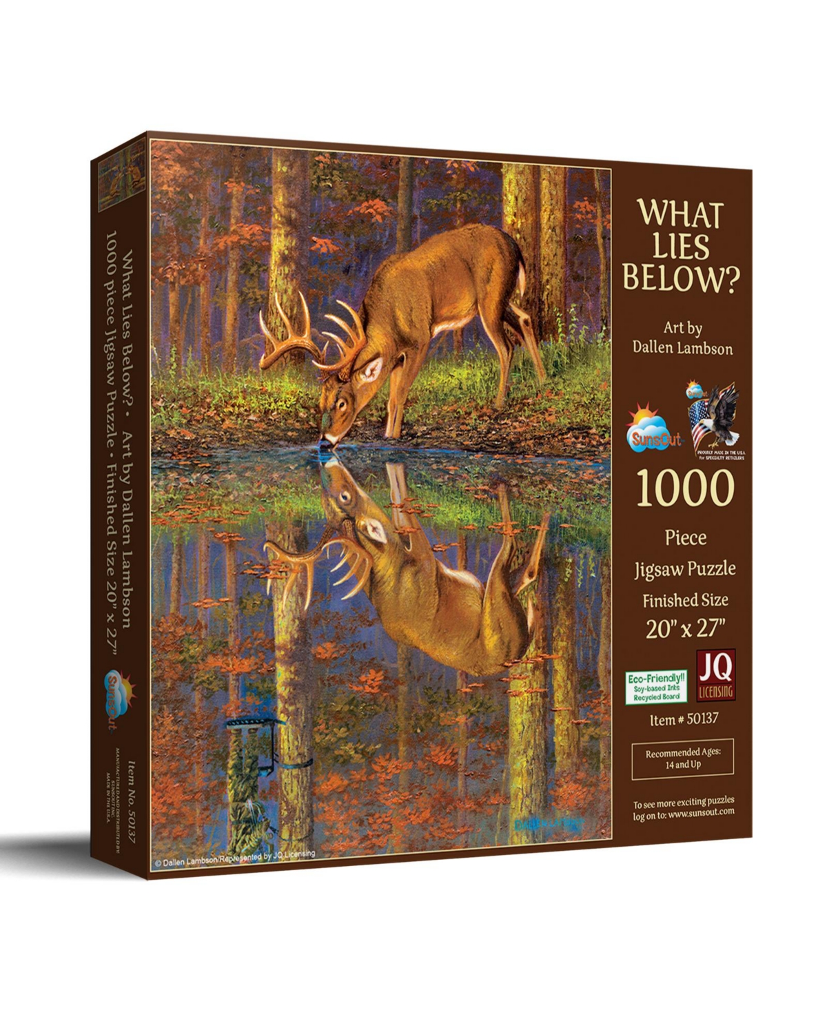 SunsOut What Lies Below? 1000 piece Jigsaw Puzzle for Adults